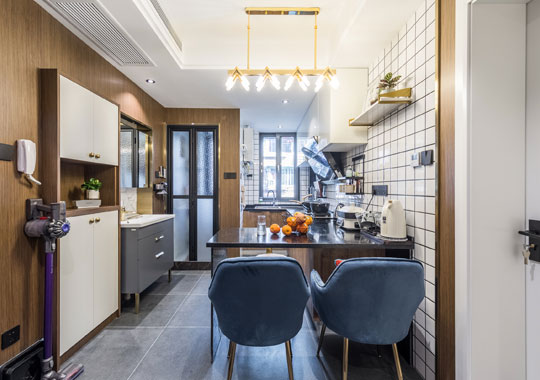 上城區(qū)凱旋新村 公寓 北歐風格 55方小戶型裝修 